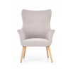 Křeslo COTTO, světle šedé