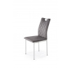 Židle K578, šedá / stříbrná