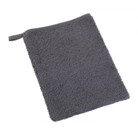 Froté žínka 17x25 tmavě šedá