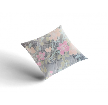 Krepový povlak na polštář Sarah pink 50x70