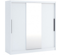 Šatní skříň ARIS 3DP1L, Bílá