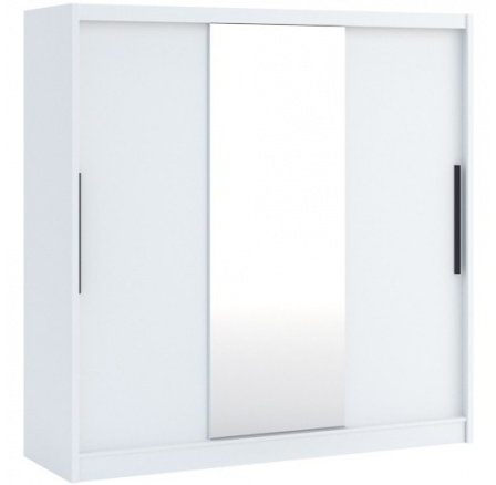 Šatní skříň ARIS 3DP1L, Bílá