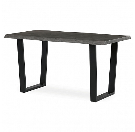 Jídelní stůl 140x80cm, mdf, šedý dub, HT-F4214 GREY