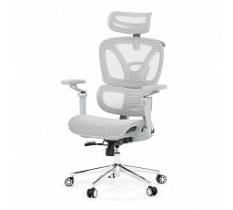 Kancelářská židle, synchronní mechanismus, šedá síťovina, KA-B2361 GREY