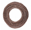 Věnec proutěný - pr. 80 cm, barva hnědá