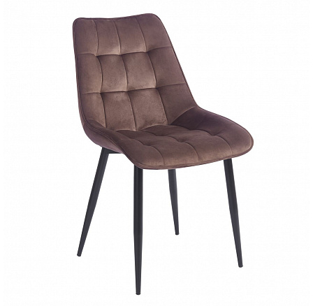 PŘEDPRODEJ -15% do 31.07! Židle velvet - Riviera 26 moka hnědá J262-1 (B)