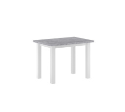 Stůl beton/bílý 70x100 MONTE