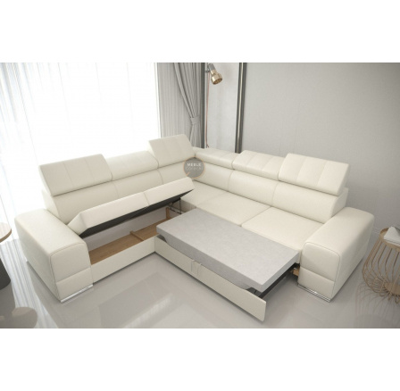 Rohová sedací souprava ROYAL MAX 286×286 - volitelný odstín , levá