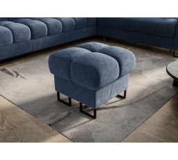 Taburet  ASPEN 55x55  cm - modrá