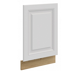 Dvířka na myčku s panelem STELLO - ZM 570x446, Bílý mat