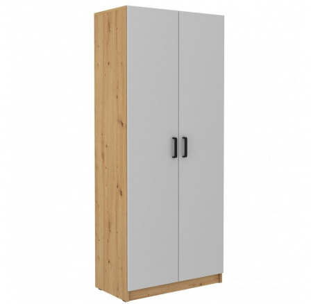 Šatní skříň MATYLDA 111, Dub artisan/Světle šedá Šatní skříň MATYLDA 111, Dub artisan/Světle šedá