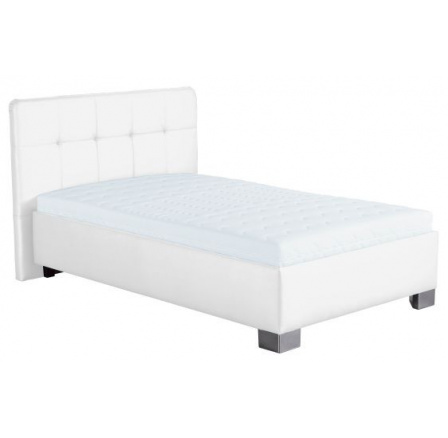 Postel Kelvin 140x200 bílá Postel Kelvin 140x200 bílá