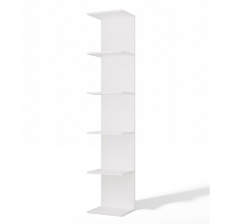 Knihovna Poppy 6P bílá