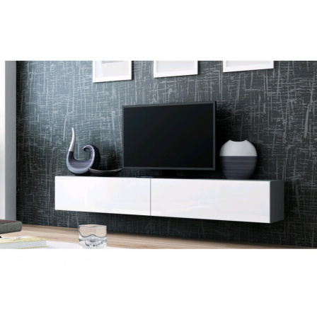 TV komoda VIGO 180 - šedo-bílá TV komoda VIGO 180 - šedo-bílá