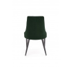Jídelní židle K365, tmavě zelený Velvet