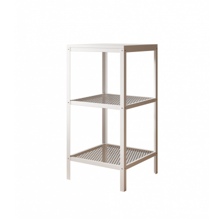 Regál Rolin Bílý+Bílý Lesk Regál Rolin Bílý+Bílý Lesk