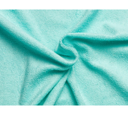 Froté prostěradlo tyrkysové 80x200