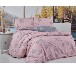 Bavlněný povlak na polštář Liana pink 40x40