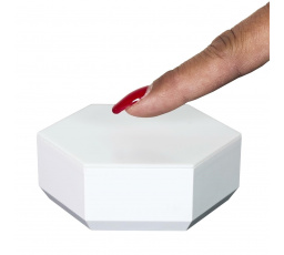 Sada 2 nástěnných lamp Hexagonal 8,5x7,5cm