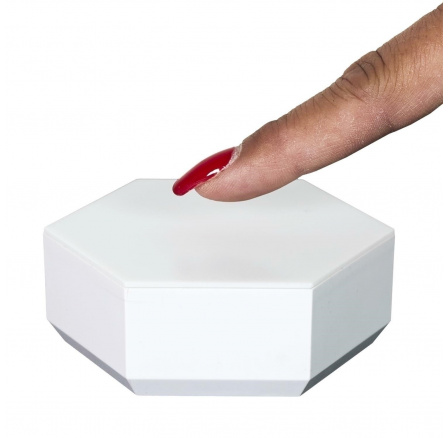 Sada 2 nástěnných lamp Hexagonal 8,5x7,5cm