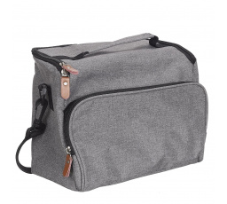 Termotaška na oběd Zippi šedá