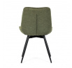 Jídelní židle, zelená, látka, HC-T1130 GRN2