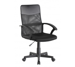 Otočné křeslo černé QZY-68