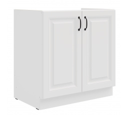 Dolní skřínka STELLO - 80 ZL 2F BB, Bílá/Bílá