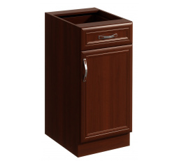 Kuchyňská dolní skříňka SYCYLIA D40S1 - Pravá, Ořech Milano