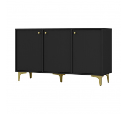 Komoda Tomila 813/1, černý grafit