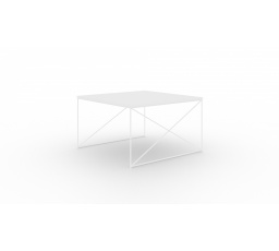 Stolek konferenční Nelia Bílý+Bílý Lesk