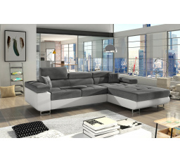 Rohová sedací souprava ARMANDO, Sawana 05/soft 17 Pravá