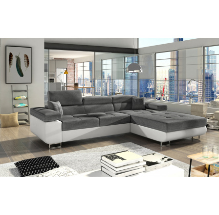 Rohová sedací souprava ARMANDO, Sawana 05/soft 17 Pravá