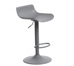 Barová stolička Bar One Simplet šedý mat