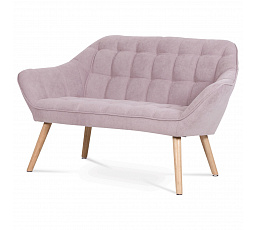 Dvoumístná pohovka, růžová, látka, AK-322 PINK2