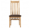 Jídelní židle, přírodní, masiv, C-2100 BR2