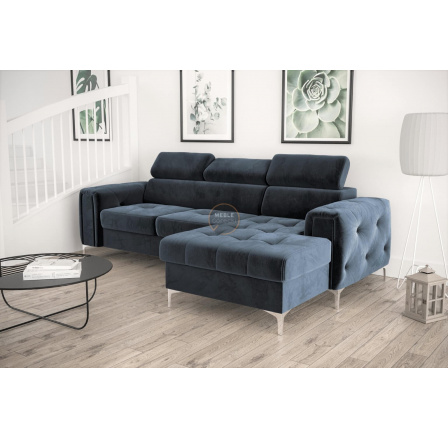 Rohová sedací souprava ORION MINI s funkcí spaní 255x165 cm - volitelný odstín - pravá