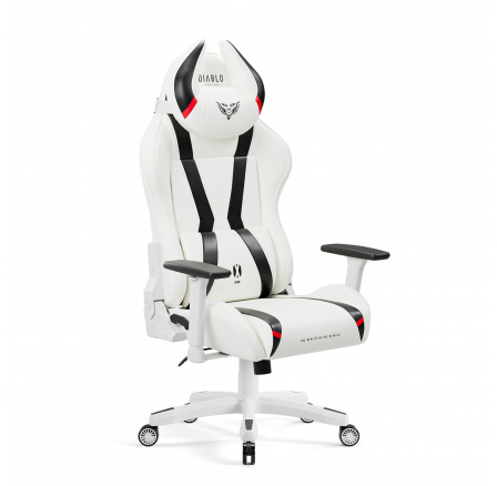 Herní kancelářské křeslo X Horn 2.0 Normální velikost, černo-bílé