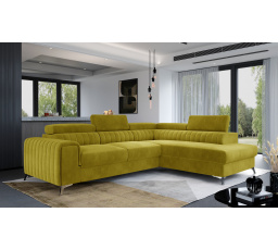 Rohová sedací souprava LAURENCE, pravá, Monolith 48