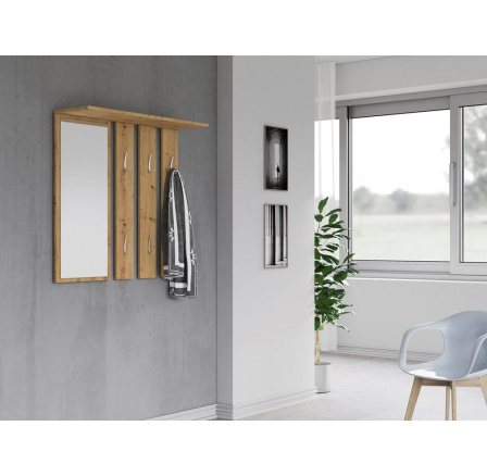 Věšák GRANÁT, Dub artisan Věšák GRANÁT, Dub artisan