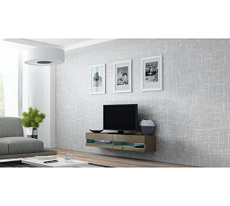 TV komoda VIGO NEW 140, latte / latte lesk