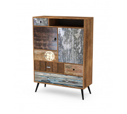 Komoda MEZO KM4, vícebarevná