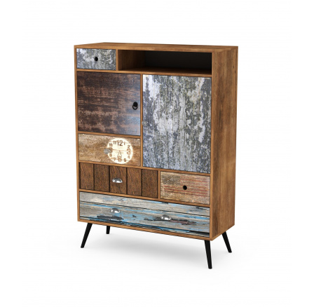 Komoda MEZO KM4, vícebarevná