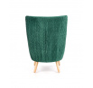 Křeslo RAVEL, tmavě zelené