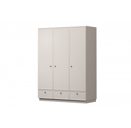 LORINI SKŘÍŇ 150 3D3SZ - kašmír / černá úchytka / sokl