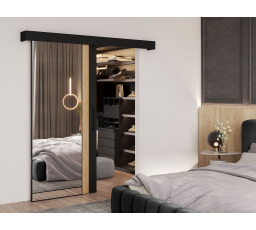 Tilmann s měkkým zavíráním černých dveří