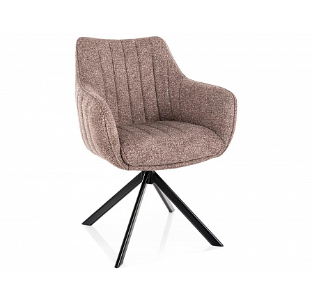 ŽIDLE AZALIA LEO ČERNÝ RÁM / C. BĚŽ 32