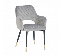 Židle velvet - Riviera 91 šedá K3-FX (G)
