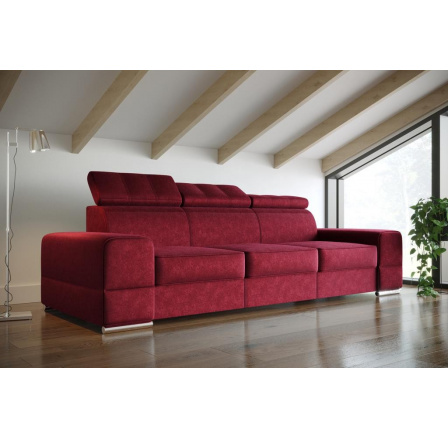 Sofa ROYAL III 295 cm - červená