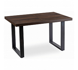Stůl TOMAS Rozkládací 130-230 cm Ořech/Černý